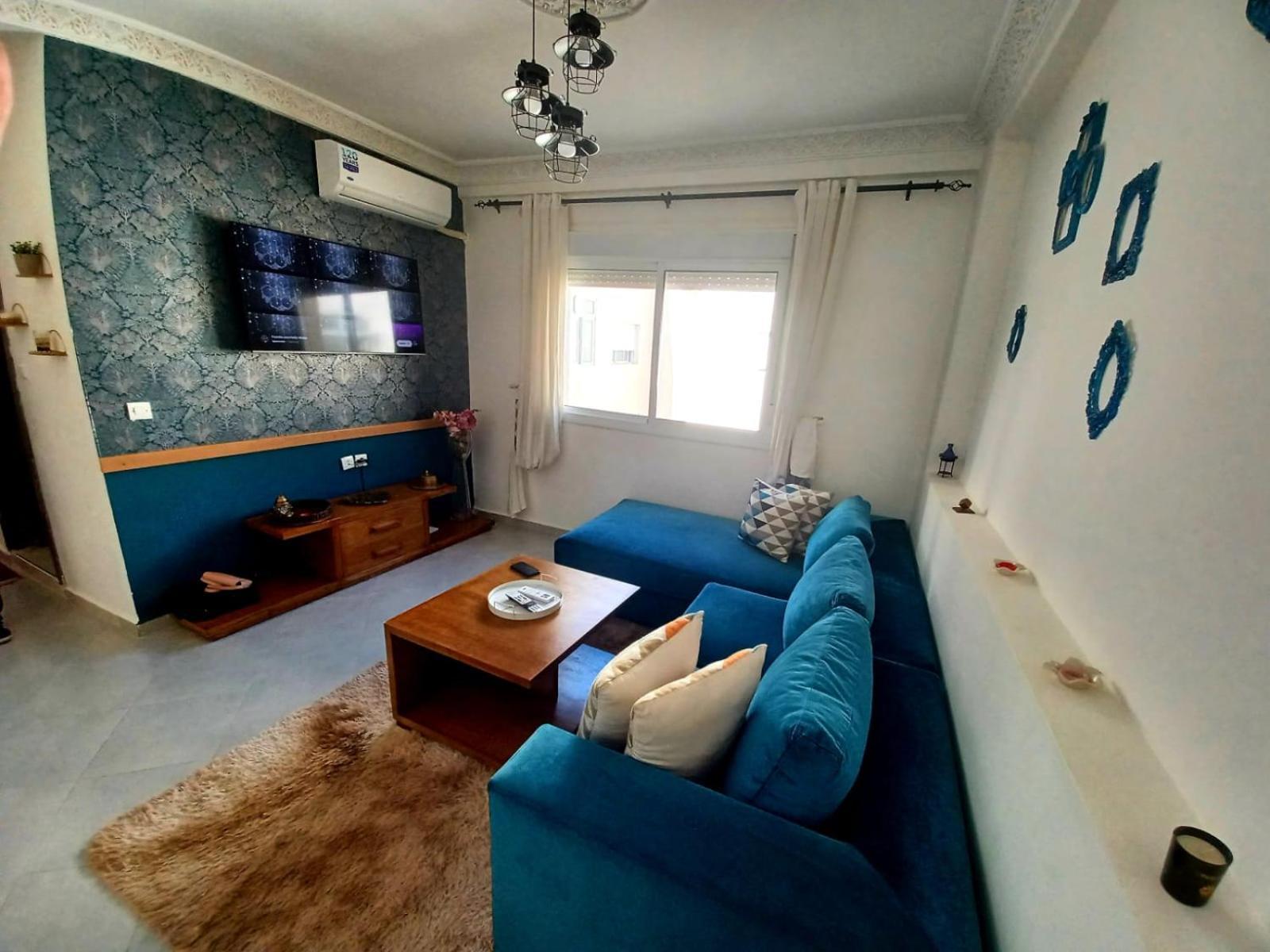 Excellent Rapport Qualite Prix Pour Cet Appartement 3 Etoiles 2P Tout Confort Clim Reversible Residence Golf Mesnana Tanger Tânger Exterior foto