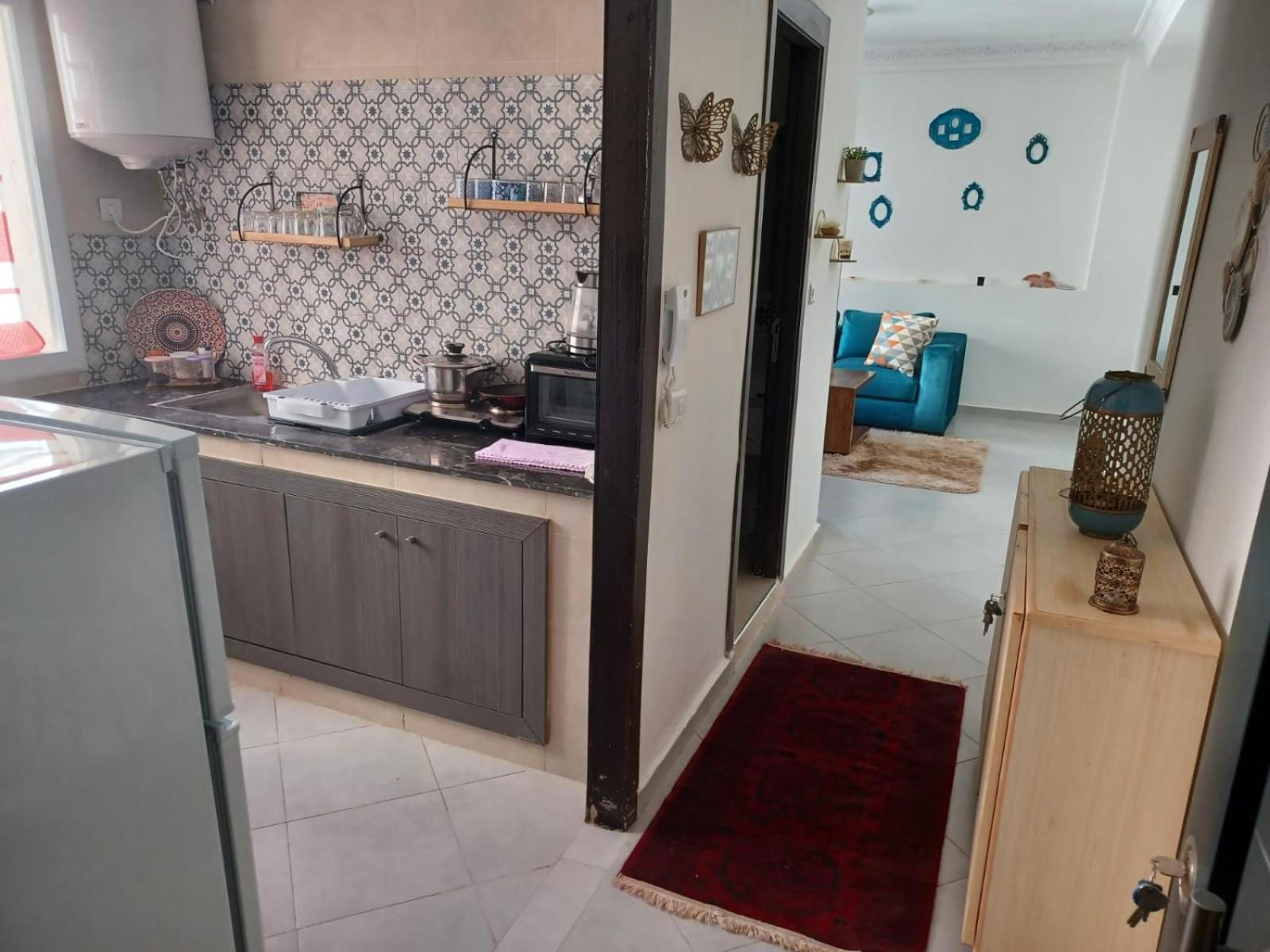 Excellent Rapport Qualite Prix Pour Cet Appartement 3 Etoiles 2P Tout Confort Clim Reversible Residence Golf Mesnana Tanger Tânger Exterior foto